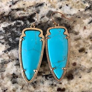 Kendra Scott Skylar Blue Earrings